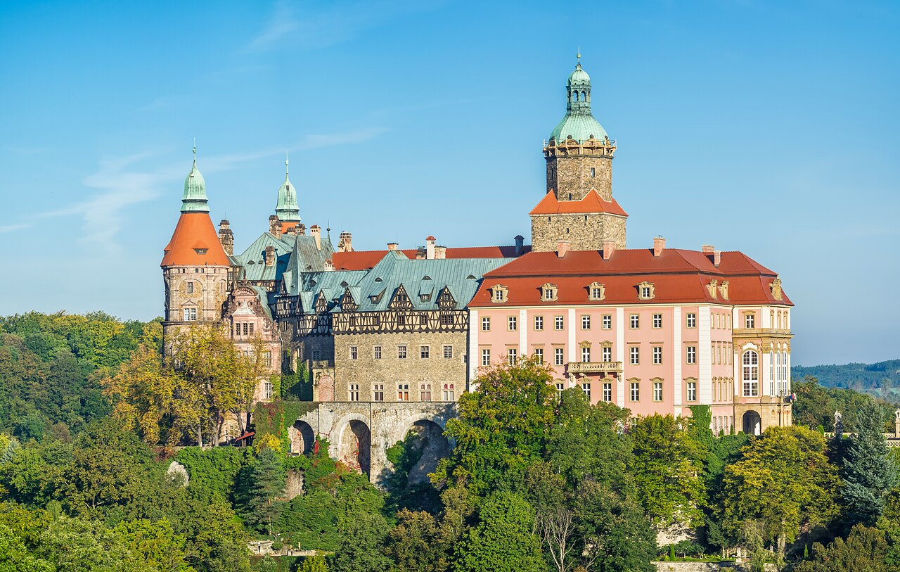 Widok miasta Wałbrzych