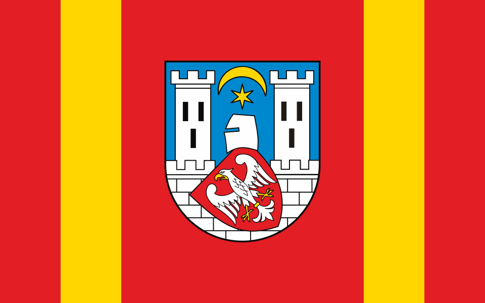 Flaga miasta Środa Wielkopolska