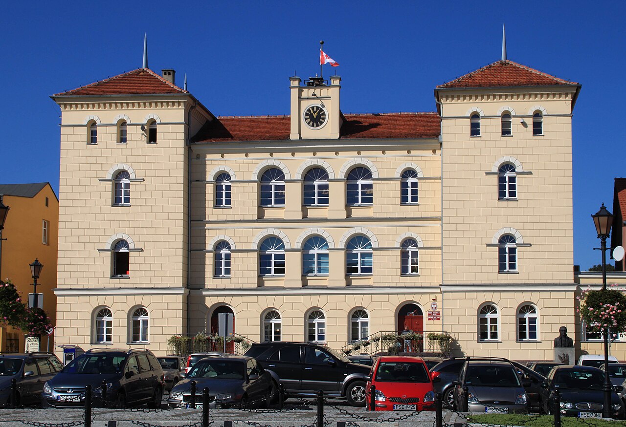 Widok miasta Śrem