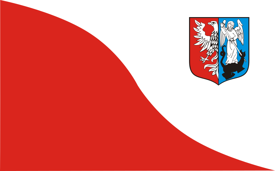 Flaga miasta Mieścisko