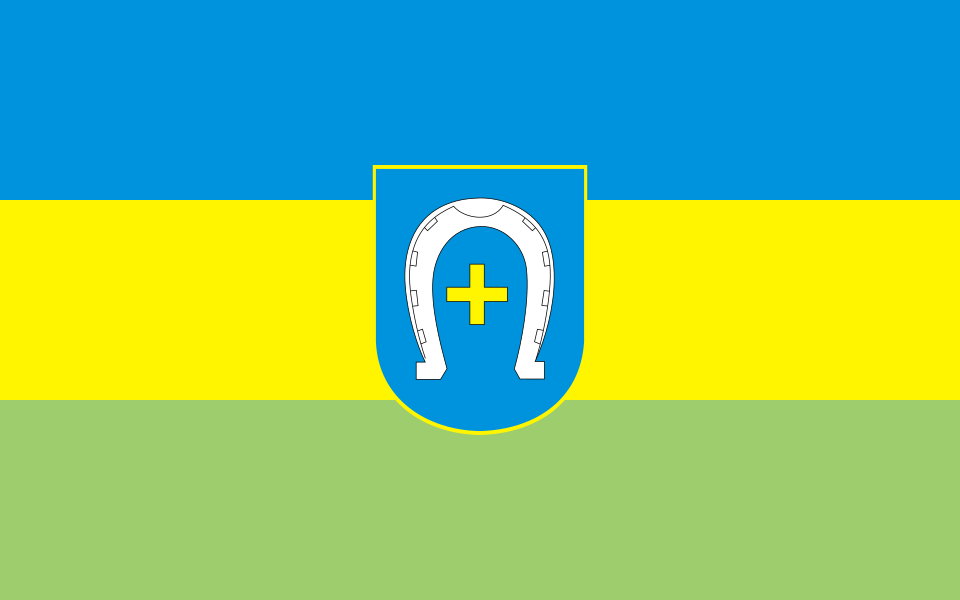 Flaga miasta Skoki