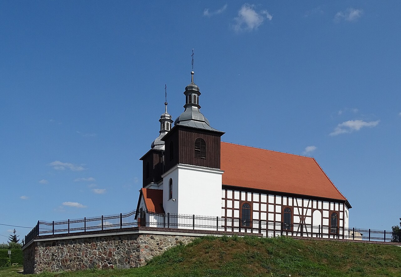 Widok miasta Skoki