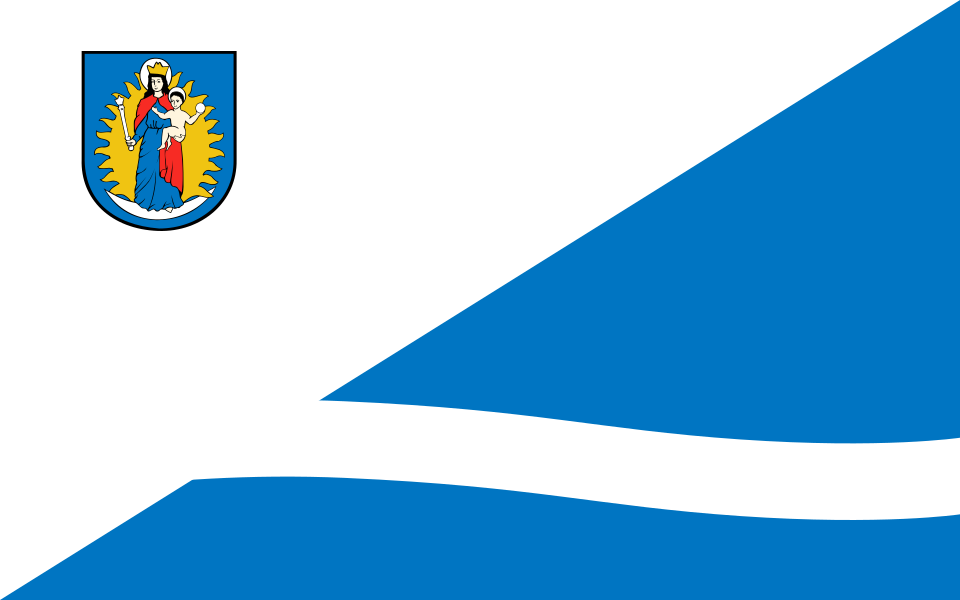 Flaga miasta Wolsztyn