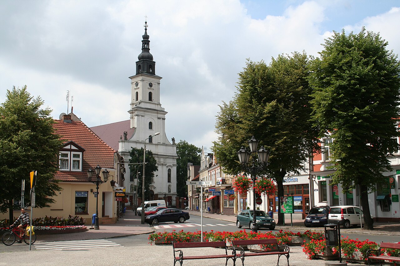 Widok miasta Wolsztyn