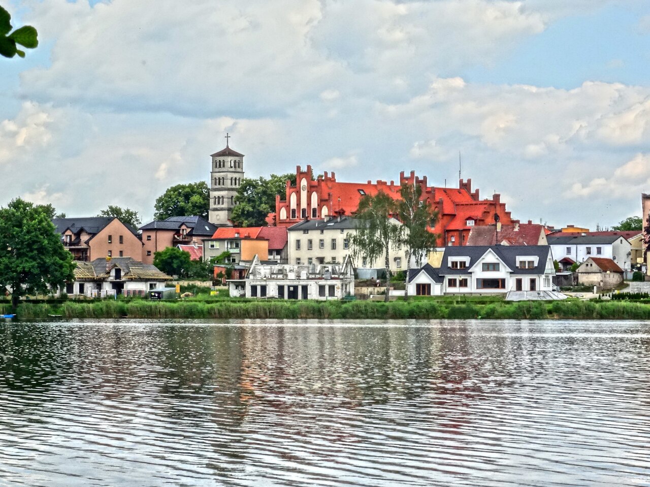 Widok miasta Złotów