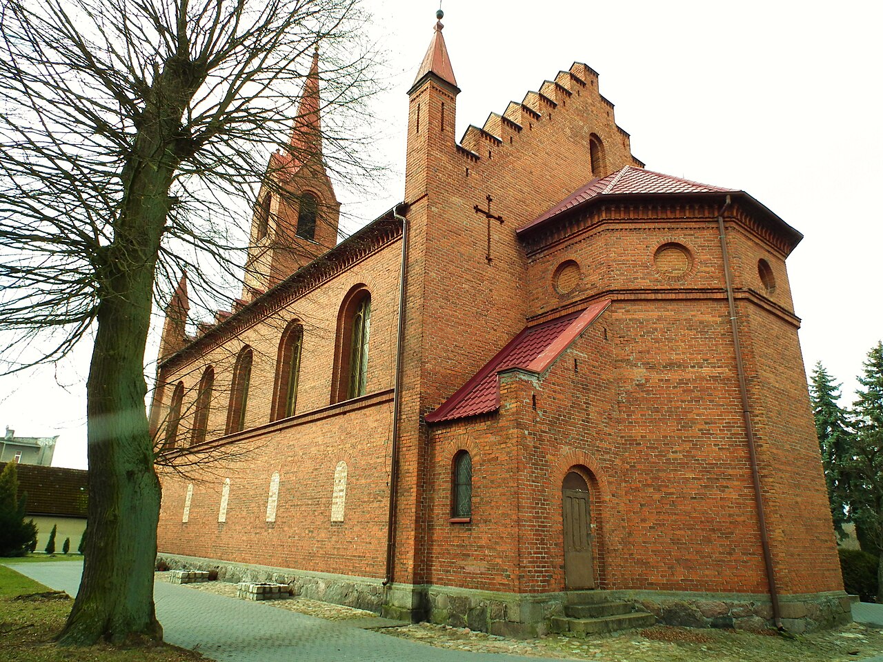 Widok miasta Okonek