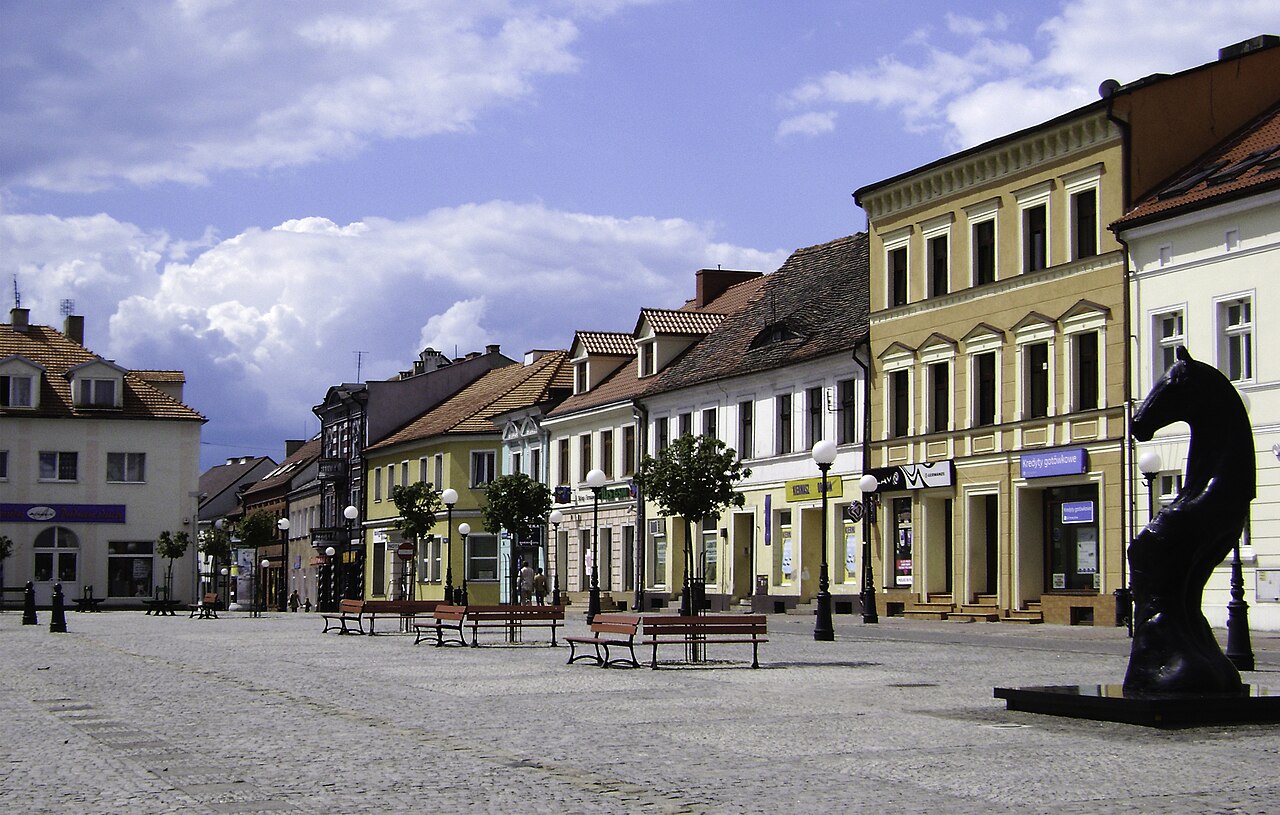 Widok miasta Konin