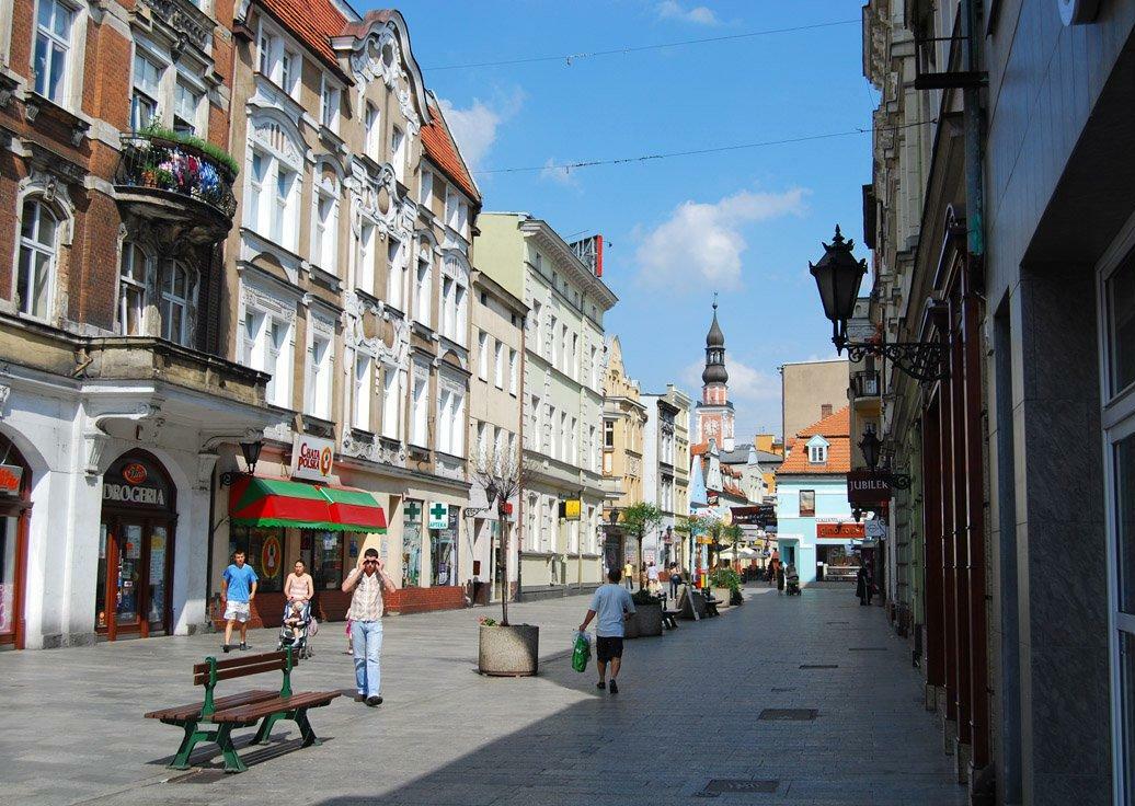Widok miasta Leszno