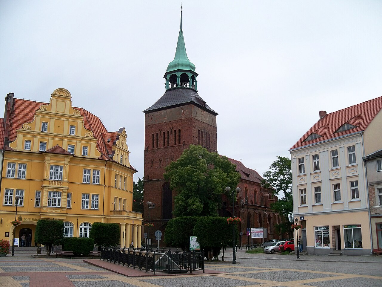 Widok miasta Białogard