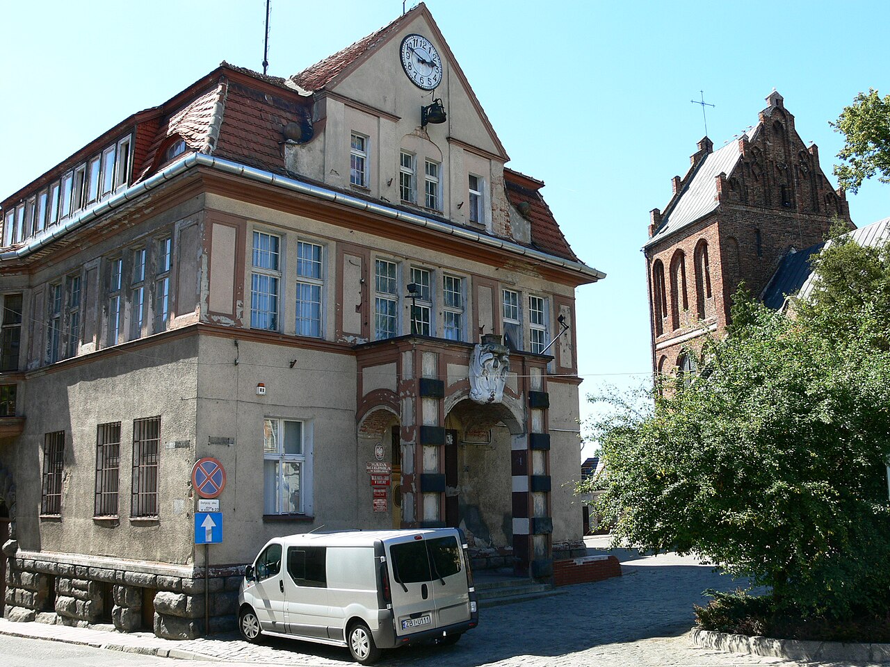 Widok miasta Karlino