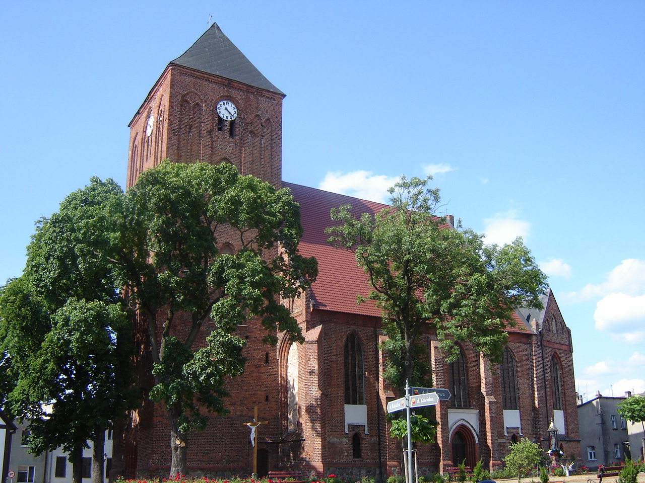 Widok miasta Recz
