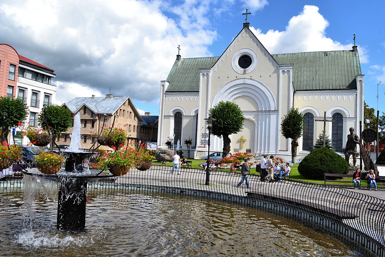Widok miasta Czaplinek