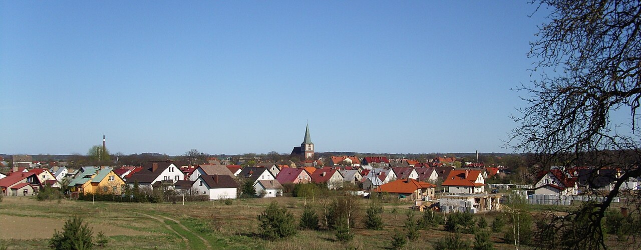 Widok miasta Drawsko Pomorskie