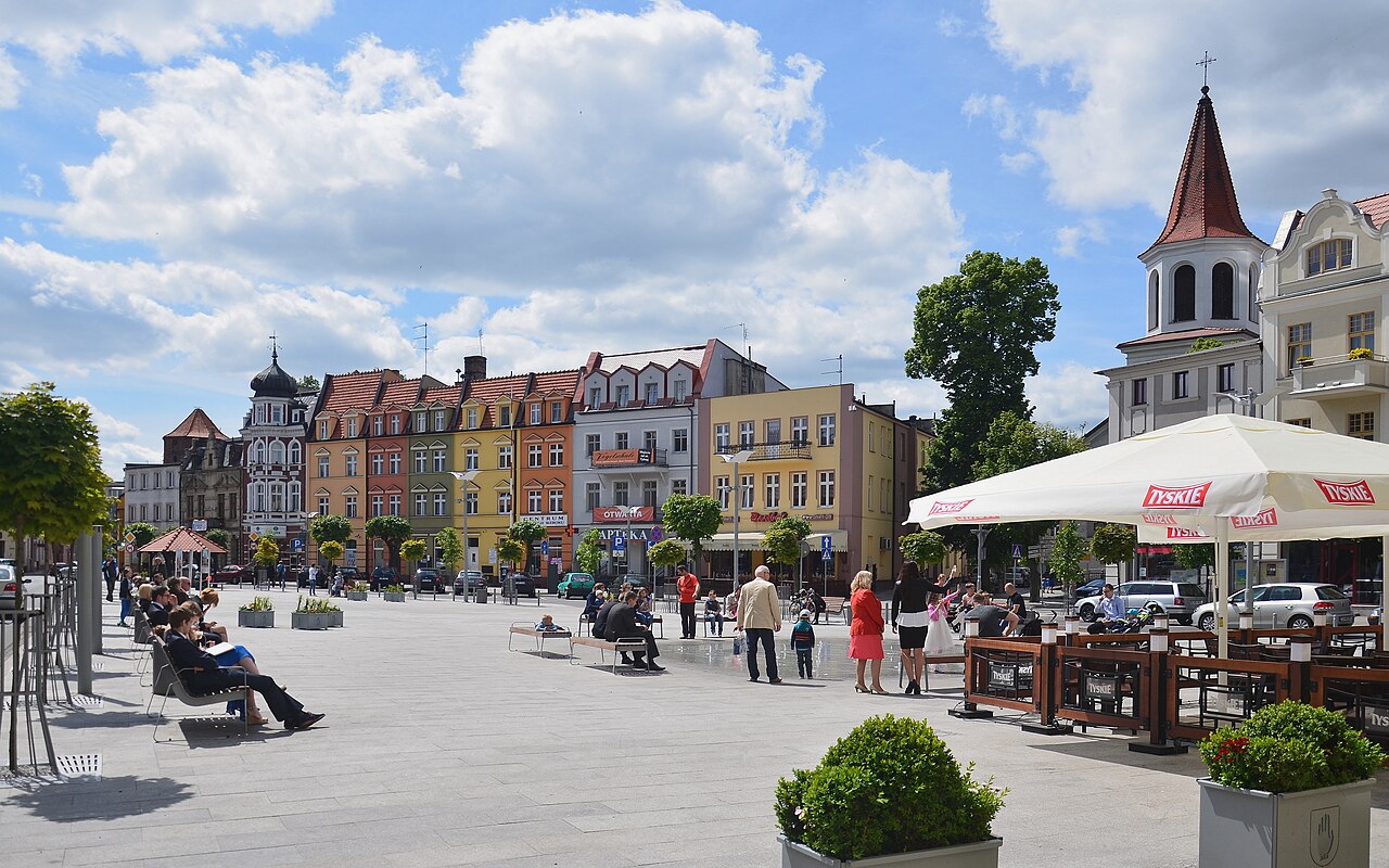 Widok miasta Brodnica