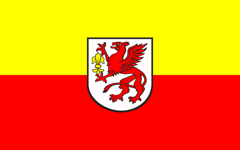 Flaga miasta Gryfice