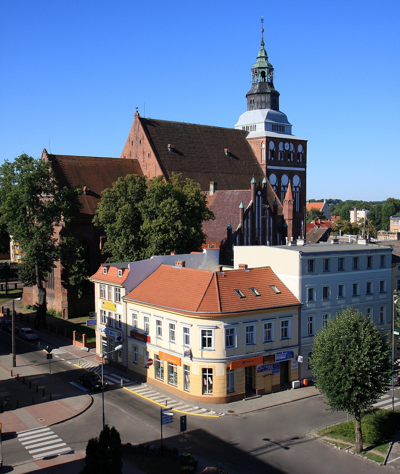 Widok miasta Gryfice