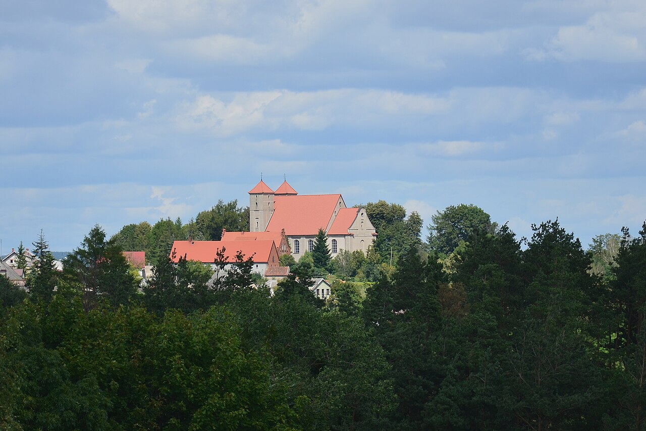 Widok miasta Górzno