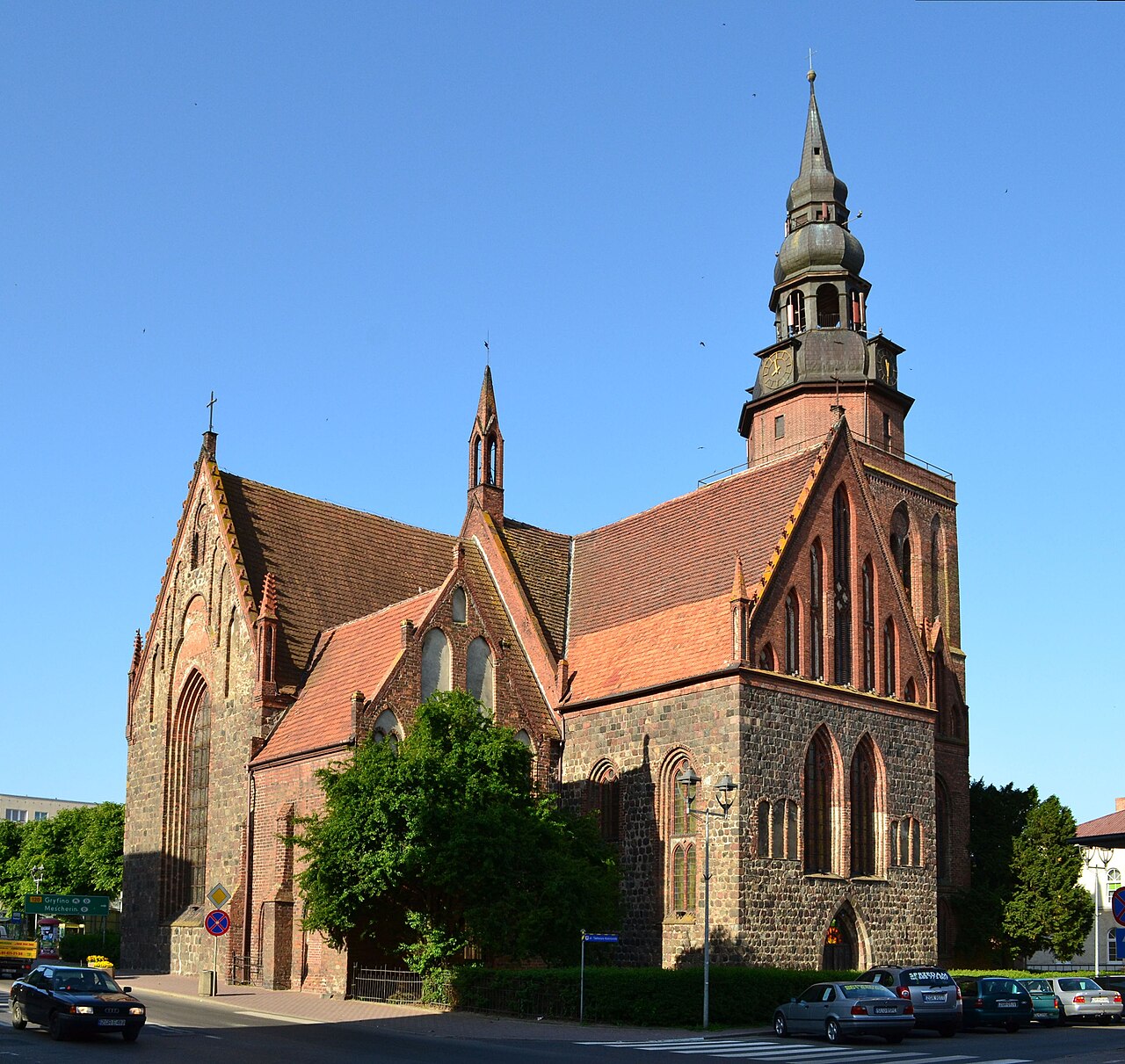Widok miasta Gryfino