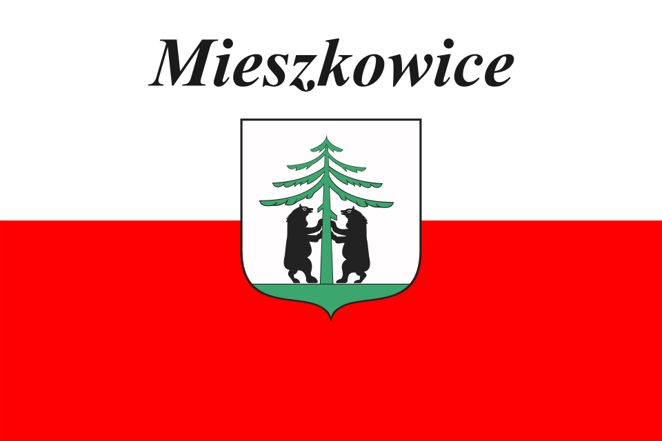 Flaga miasta Mieszkowice