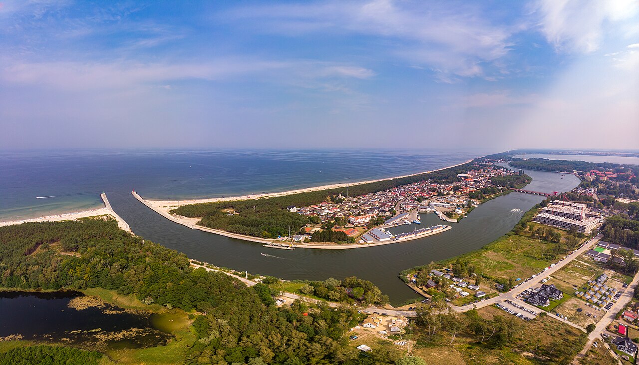 Widok miasta Dziwnów