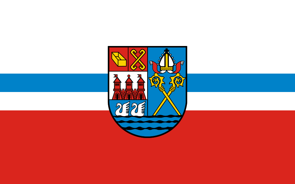 Flaga miasta Kołobrzeg