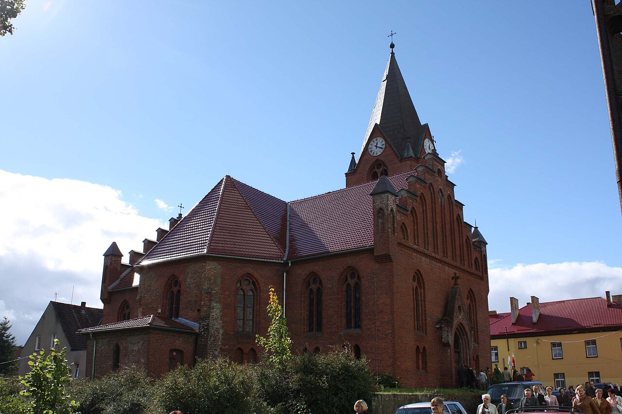 Widok miasta Polanów