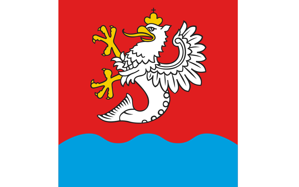 Flaga miasta Sianów