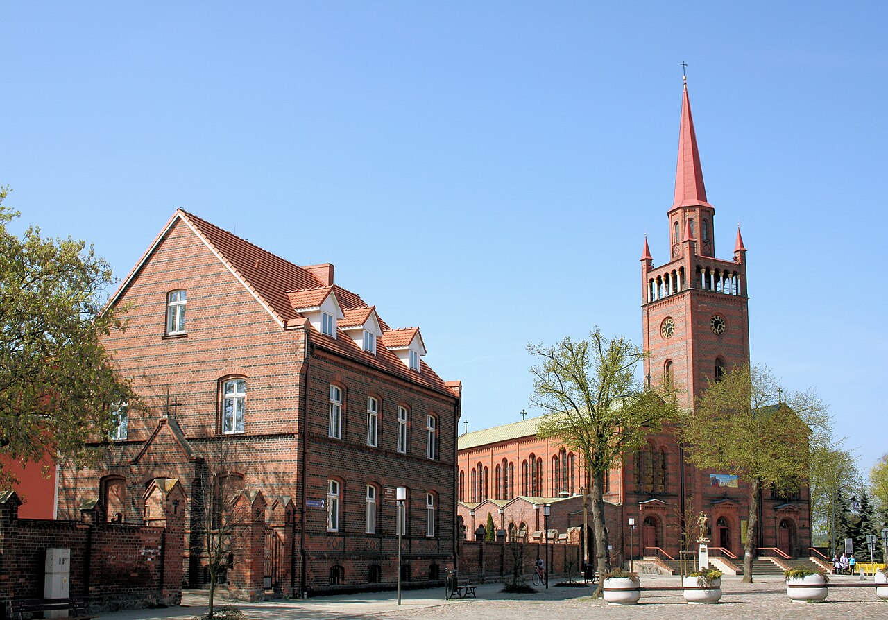 Widok miasta Dębno